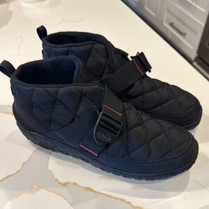 Chaco Black Quilted Ankle Boots Like new! Men’s 11.5